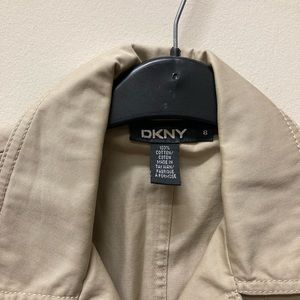 DKNY jacket in tan
